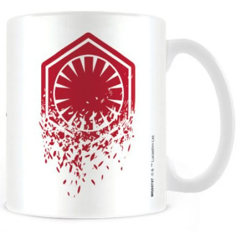 Tazza in ceramica piramidale Star Wars Episodio 8 Logo del Primo Ordine - immagine 1