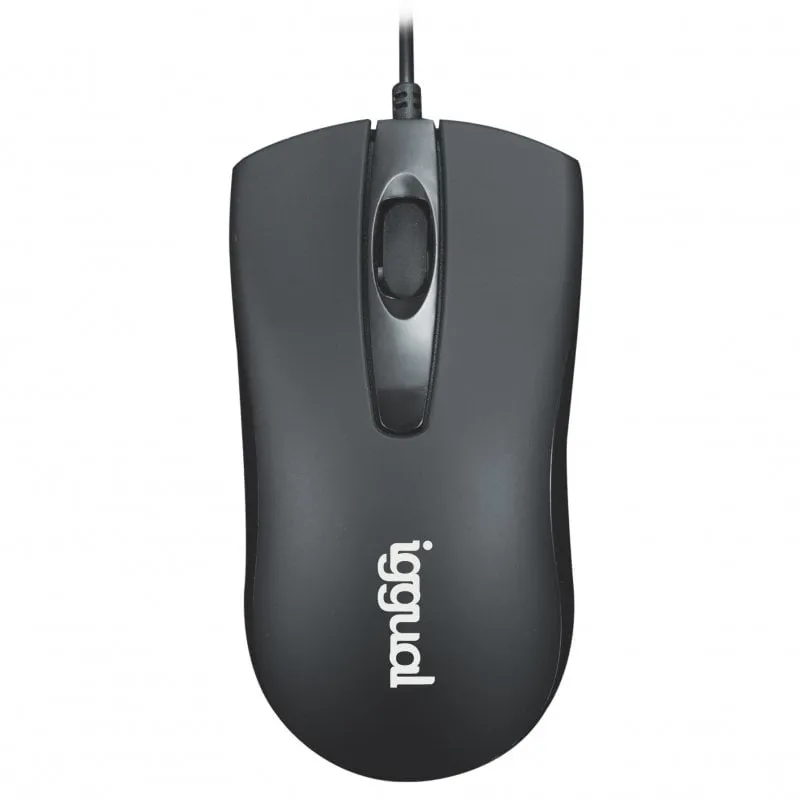 Stesso mouse ottico nero COM-BUSINESS-1200DPI - immagine 1