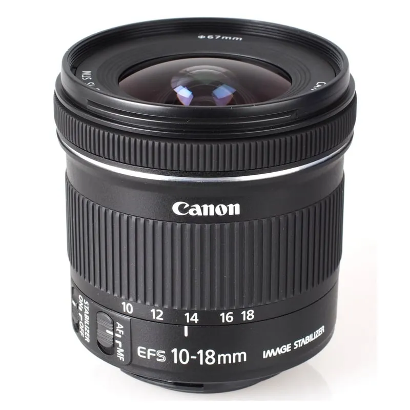Canon Obiettivo EF-S 10-18mm f/4.5-5.6 IS STM - immagine 1