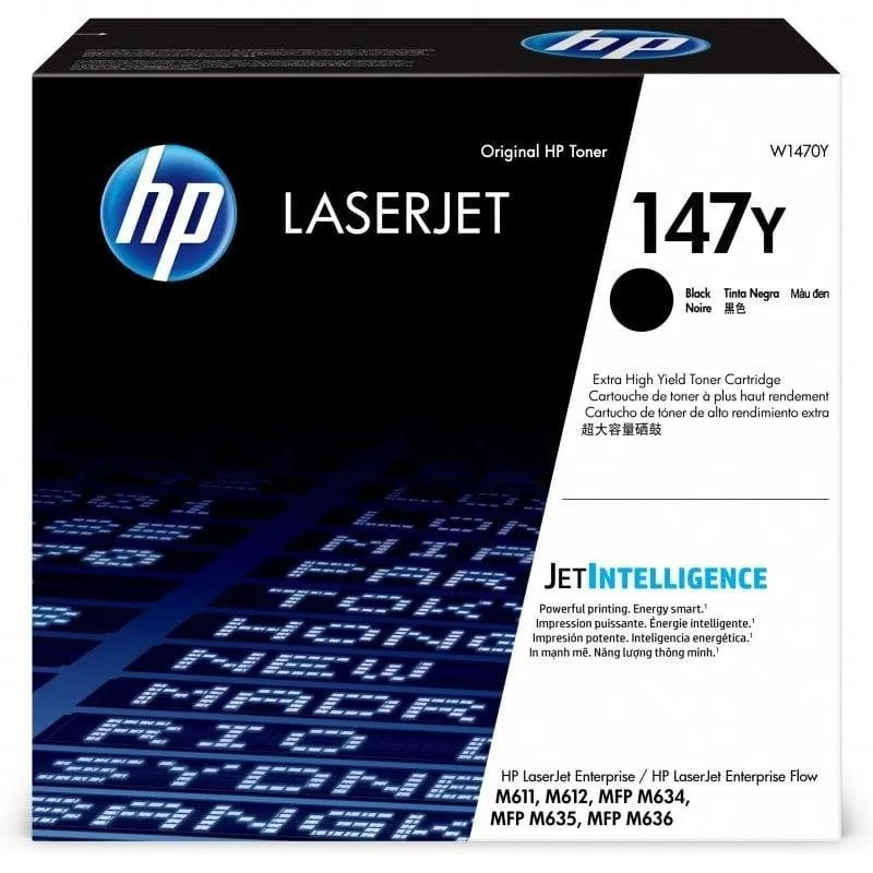 Toner Originale HP 147Y Alta Capacità Nero - immagine 1