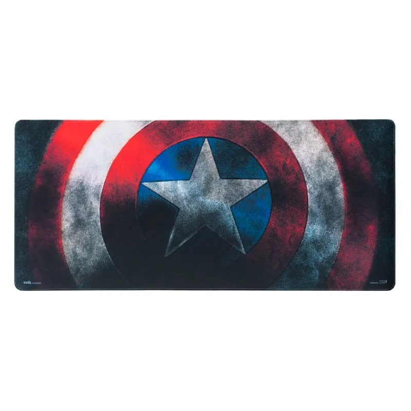 Tappetino per mouse da gioco Erik XL Marvel Capitan America Shield - immagine 1