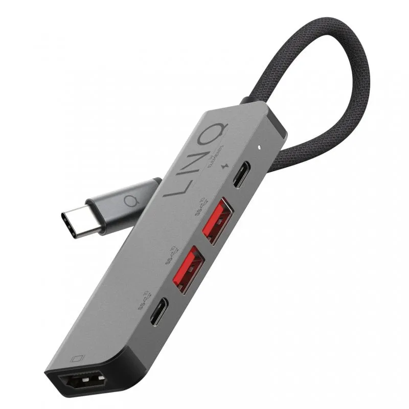 Hub multiporta USB-C Linq 5 in 1 PRO - immagine 1