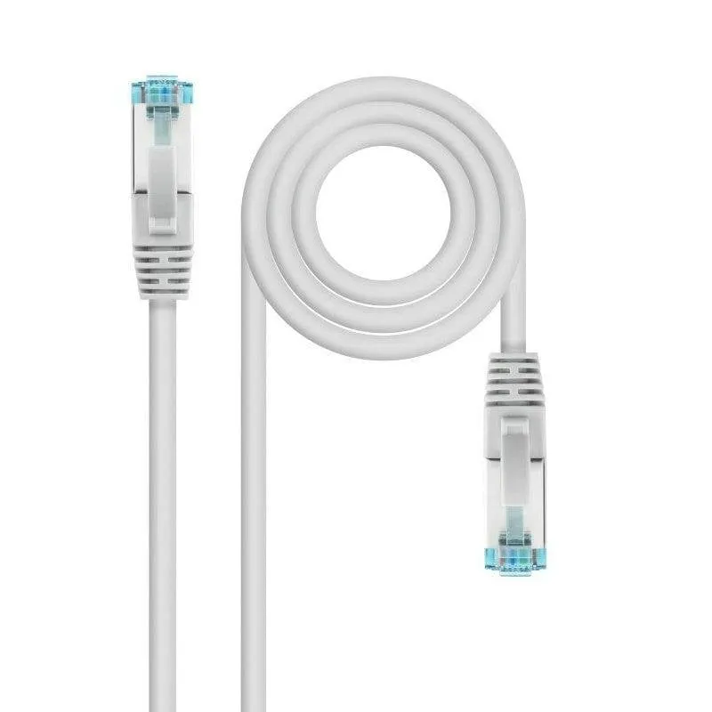 Cavo di Rete RJ45 SFTP Cat.7 AWG26 10m Grigio Nanocable - immagine 1