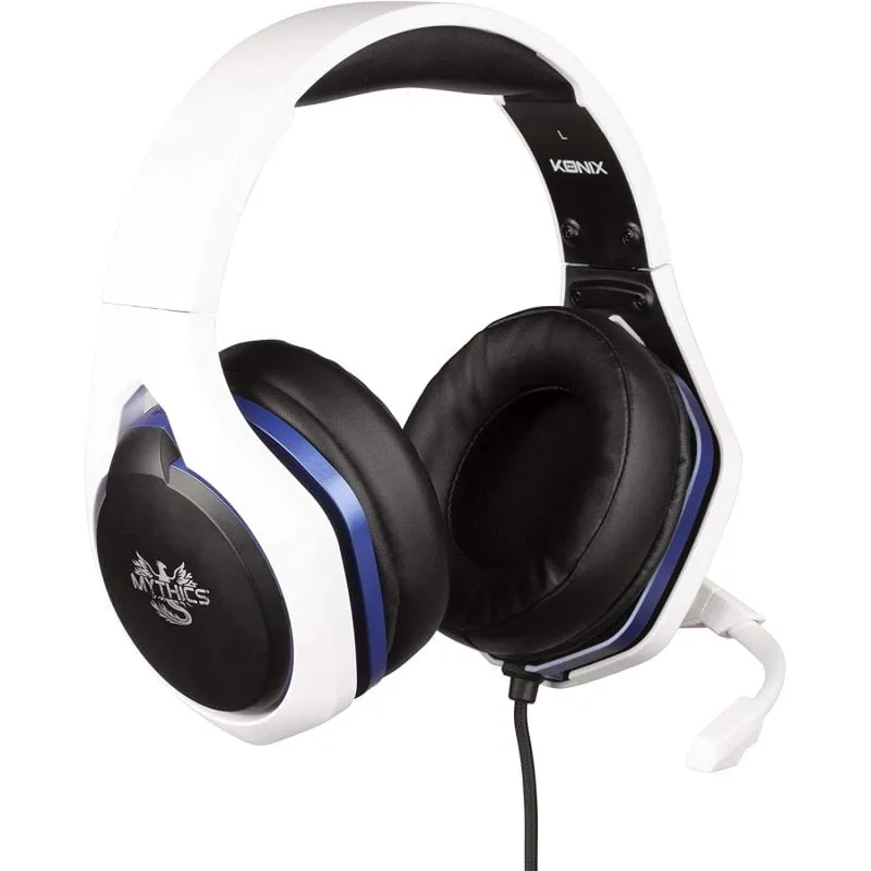Cuffie da gioco Konix Mythics Hyperion per PS4/PS5 Bianco/Nero - immagine 1