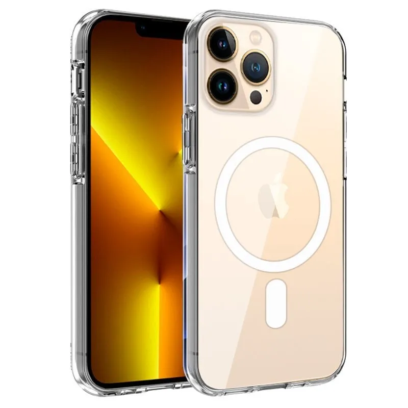 Fantastica custodia magnetica trasparente per iPhone 13 Pro Max - immagine 1