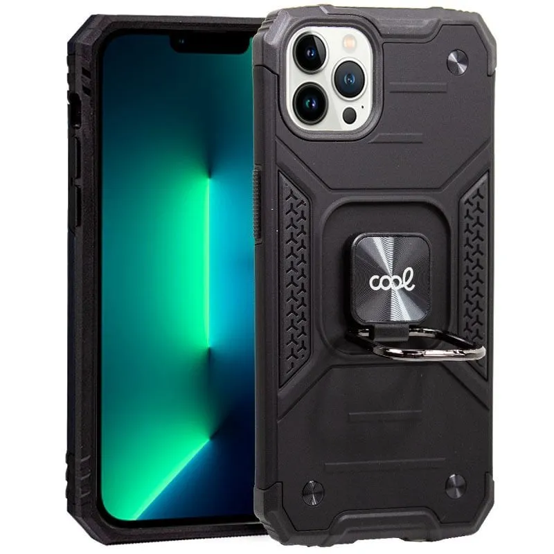 Fantastica custodia rigida con anello nero per iPhone 13 Pro - immagine 1