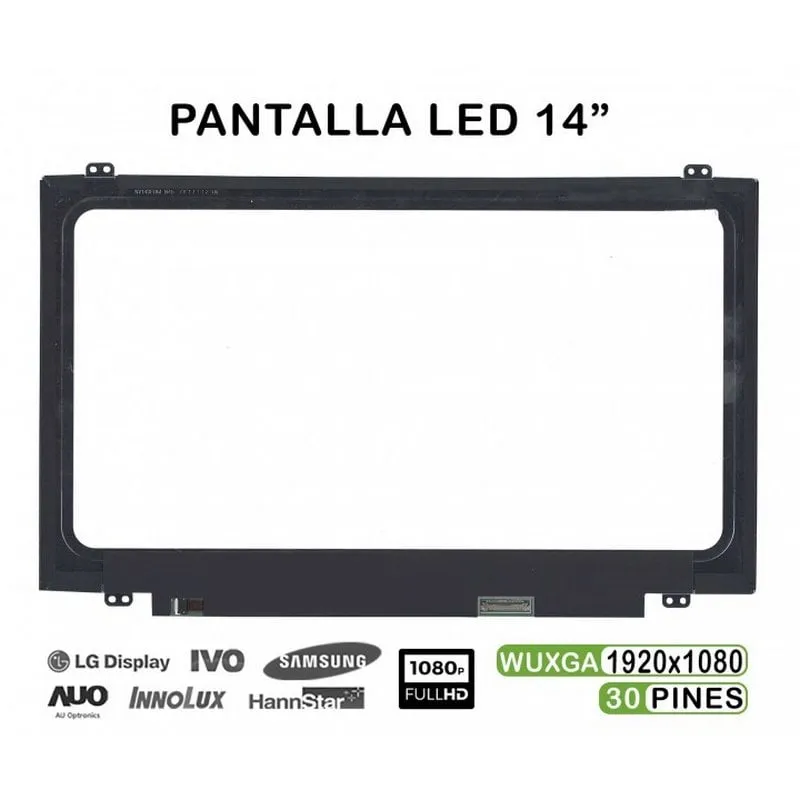 Schermo LED IPS da 14" per laptop NV140FHM-N41 NV140FHM-N43 NT140FHM-N41 V8.0 - immagine 1