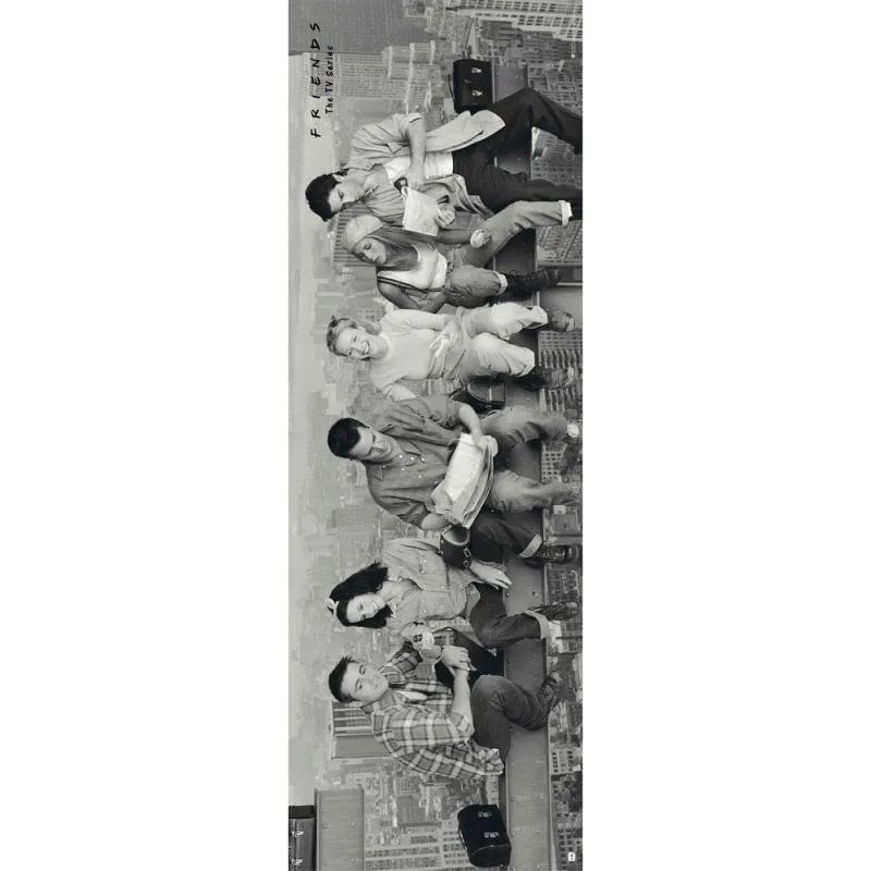 Erik Friends Grattacielo Poster per porta 158x53 cm - immagine 1