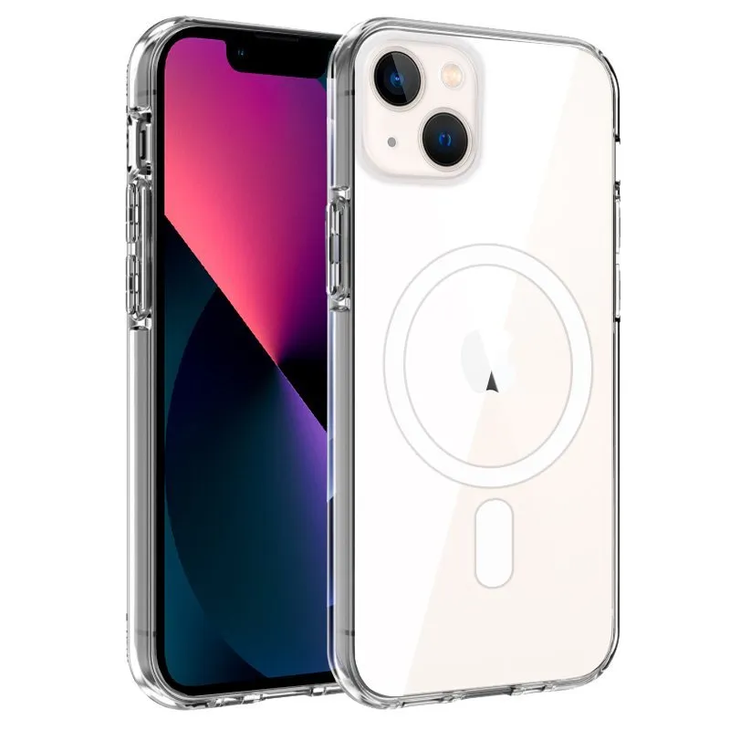 Fantastica custodia magnetica trasparente per iPhone 13 Mini - immagine 1