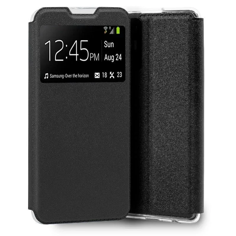 Custodia Flip Cover nera liscia e fantastica per Xiaomi 11T / 11T Pro - immagine 1