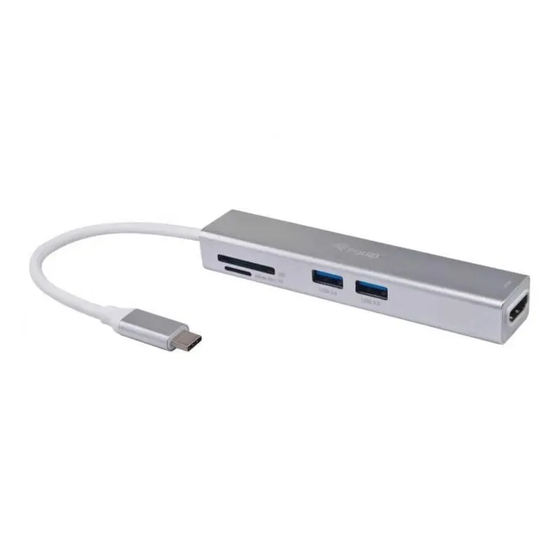 Equipaggia l'adattatore USB-C multifunzione 5 in 1 - immagine 1