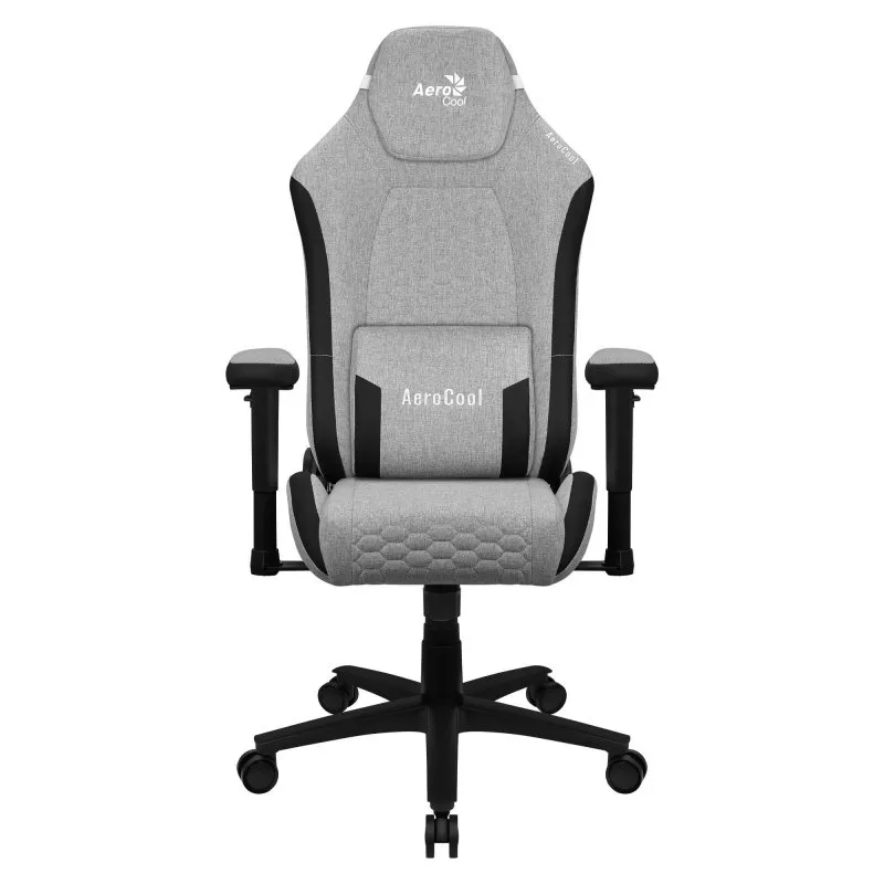 Sedia da gaming Aerocool Crown Aeroweave bianca - immagine 1