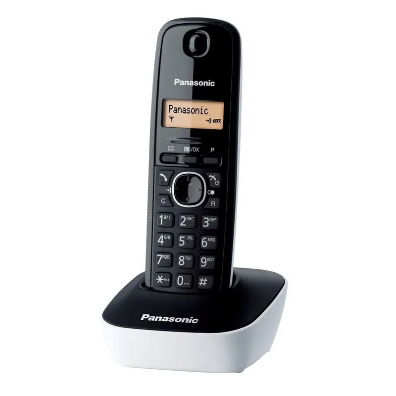 Panasonic DECT KX-TG1611 Bianco/Nero - immagine 1