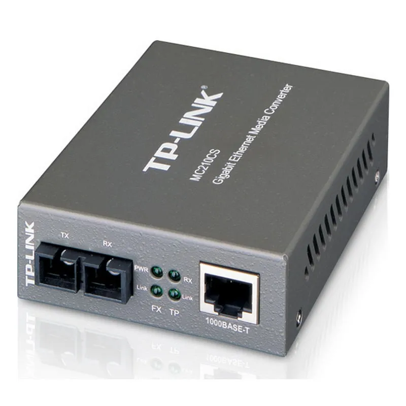 Convertitore multimediale monomodale Gigabit MC210CS TP-LINK - immagine 1