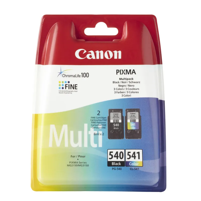 Canon Cartucce d'inchiostro Multipack PG-540 CL-541 C/M/Y - immagine 1