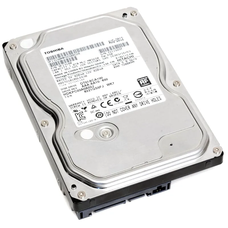 Toshiba DT01ACA100 1TB 7200 giri/min - immagine 1