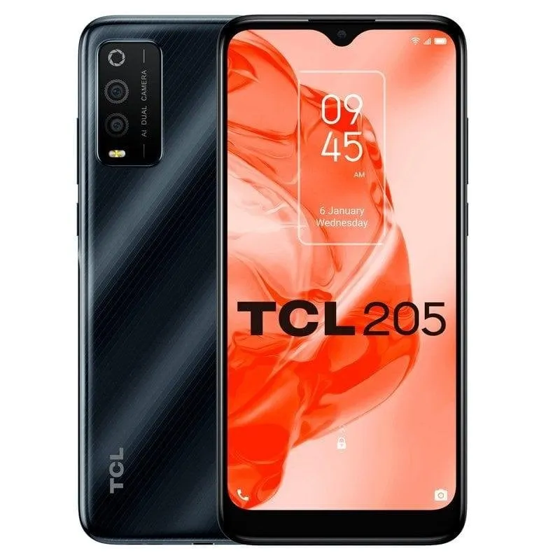 TCL 205 4G 2GB 32GB 6.22" Grigio - immagine 1