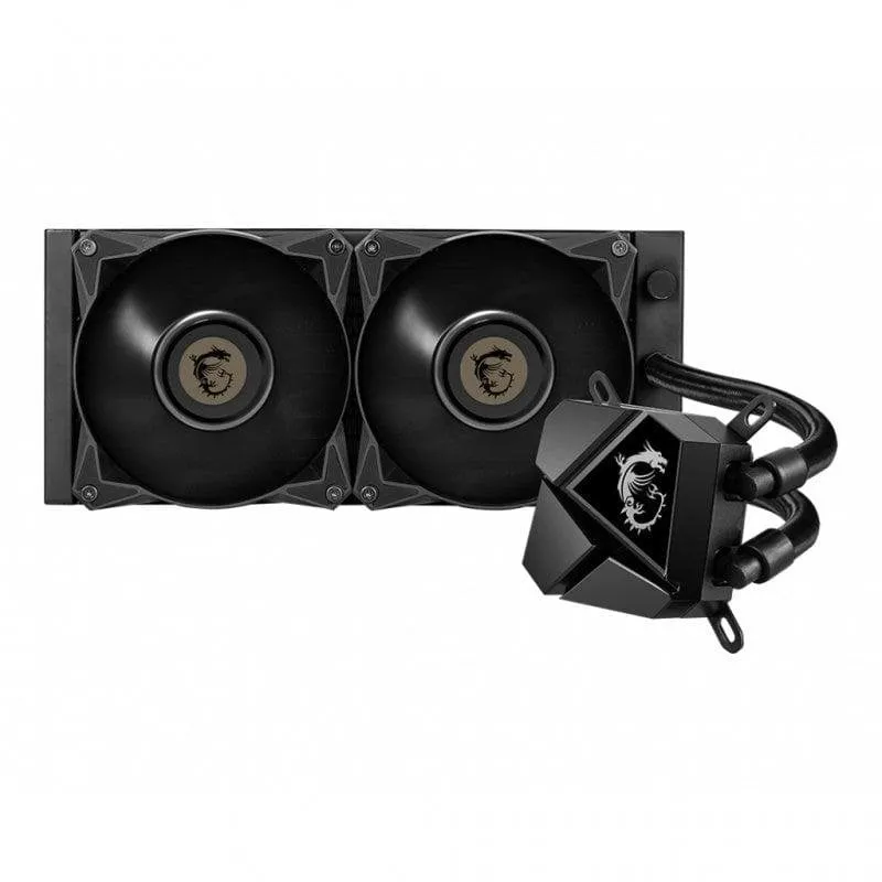 Refrigerazione Liquida MSI MAG CoreLiquid P240 240mm 2 Ventole Nero - immagine 1