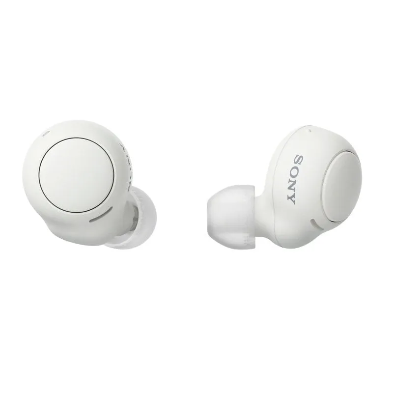 Sony Auricolari WF-C500 True Wireless - Fino a 20 ore di durata della batteria con custodia di ricarica - Compatibile con l'Assistente Vocale - Microfono integrato per le telefonate - Connessione Bluetooth affidabile - Bianco - immagine 1