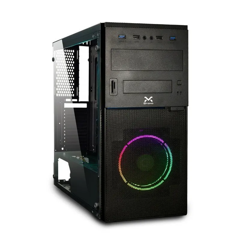 Droxio Irati RGB Metacrilato USB 3.0 Nero - immagine 1