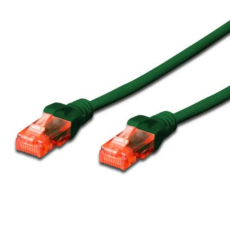 Cavo di rete UTP RJ45 Cat 6 2 m Verde - immagine 1