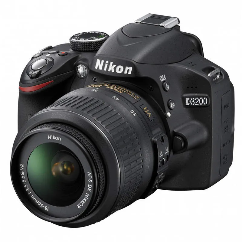 Fotocamera reflex digitale Nikon D3200 24,2 MP + 18-55 VR II - immagine 1