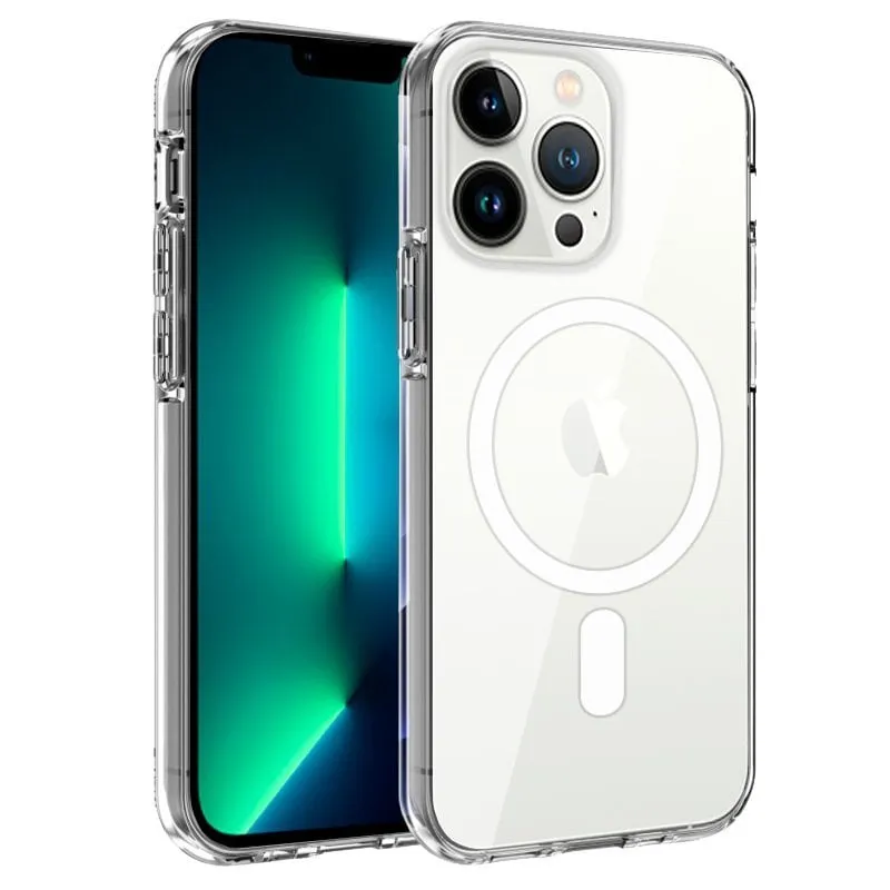 Fantastica custodia magnetica trasparente per iPhone 13 Pro - immagine 1