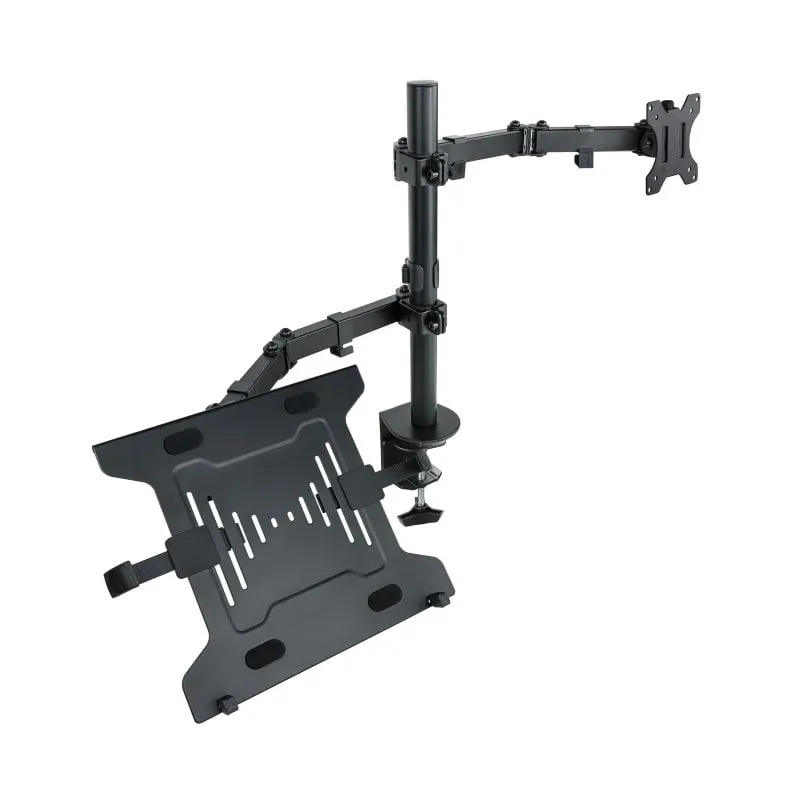 TooQ DB1200TN-B Supporto da tavolo per schermo e laptop 13"/32" - immagine 1