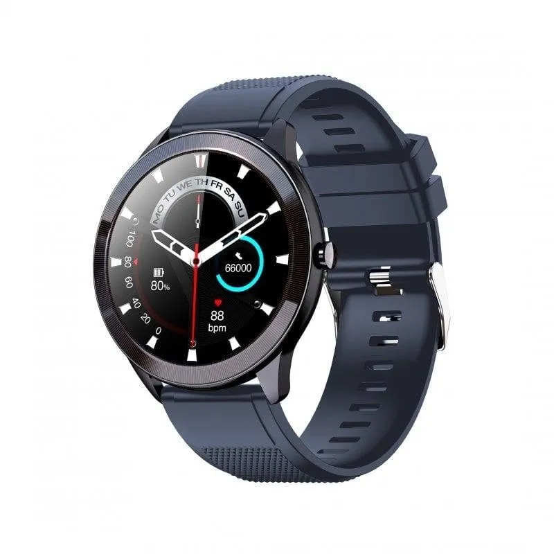 Leotec Smartwatch MultiSport Wave Bluetooth 46,5mm IPS Blu IP68 SpO2 Cardio Sonno - immagine 1