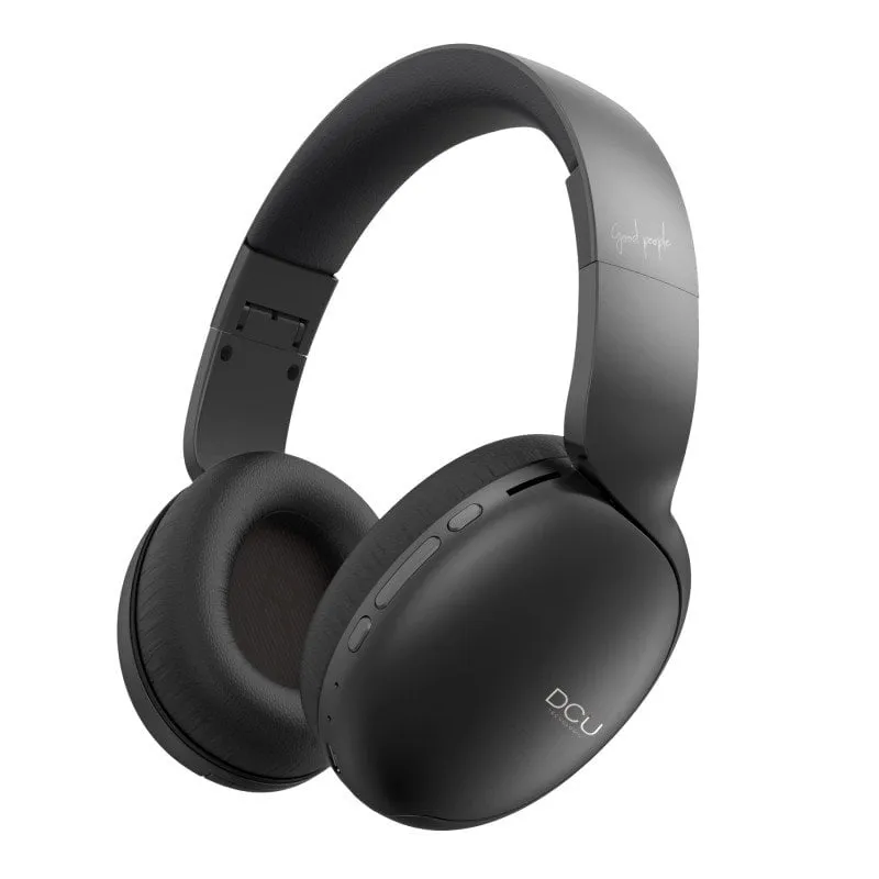 Cuffie Bluetooth Multifunzione Pieghevoli DCU Tecnologic Nere - immagine 1