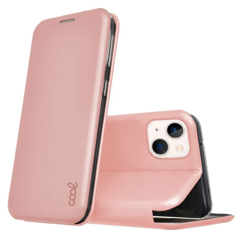 Custodia Flip Cover in oro rosa Cool Elegance per iPhone 13 Mini - immagine 1