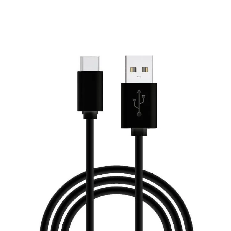 Fantastico cavo USB tipo C universale 2,4 A 1,2 m Nero - immagine 1