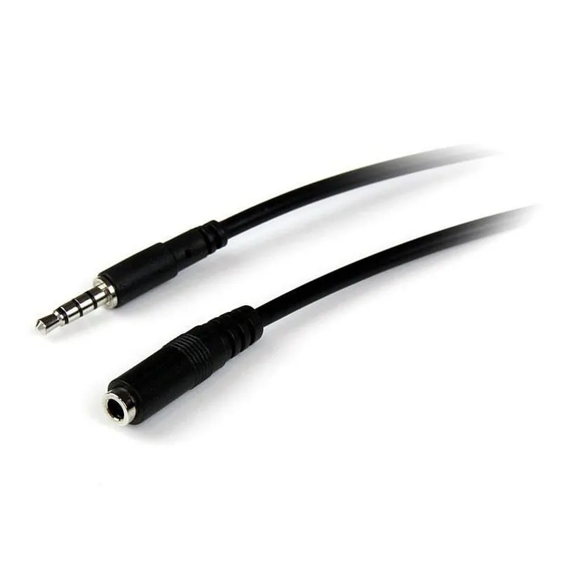 StarTech.com Cavo di prolunga 1 m per auricolari TRRS a 4 posizioni da 3,5 mm - M/F - immagine 1