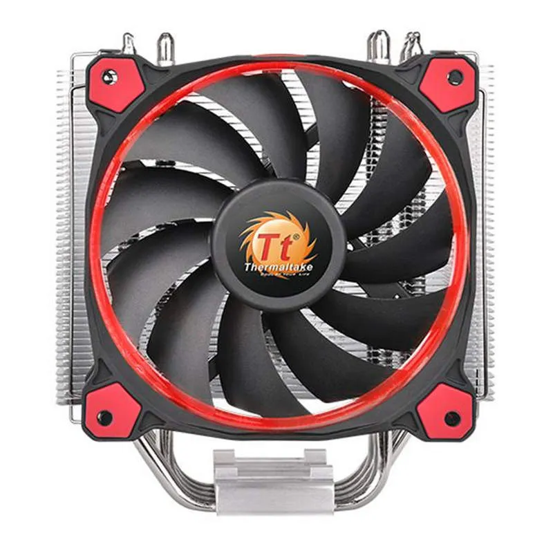 Thermaltake Riing Silent 12 CPU Cooler Rosso - immagine 1