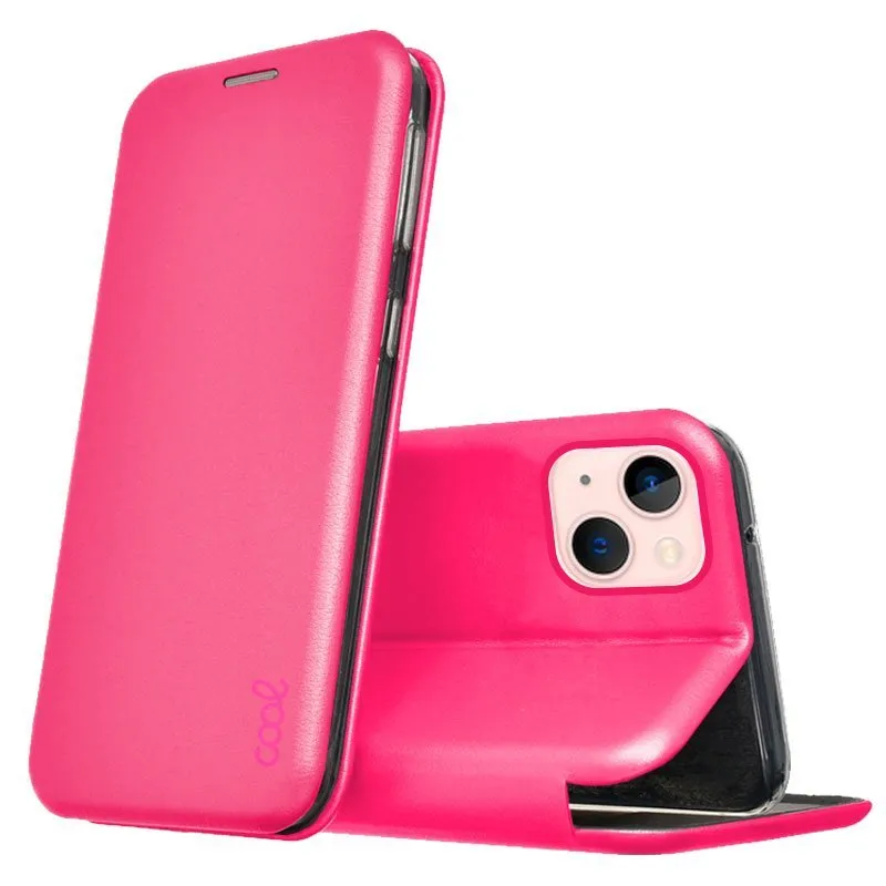 Custodia Flip Cover fucsia Cool Elegance per iPhone 13 - immagine 1