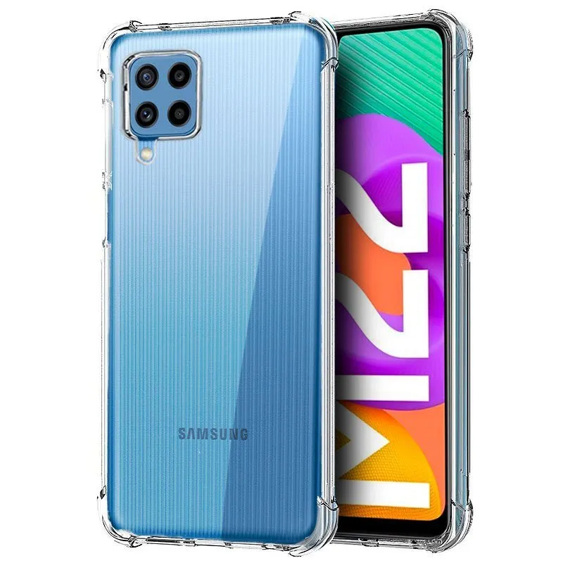 Fantastica custodia antishock trasparente per Samsung Galaxy M22/M32 - immagine 1