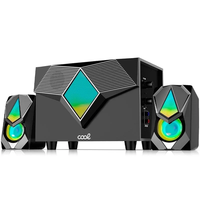 Fantastici altoparlanti da gioco 2.1 LED USB 15W - immagine 1