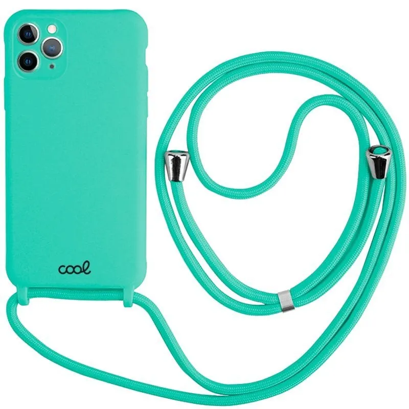 Custodia con cavo liscio Cool Mint per iPhone 11 Pro Max - immagine 1