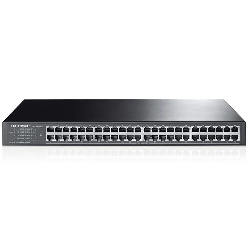 Switch rack TP-Link con 48 porte a 10/100 Mbps - immagine 1