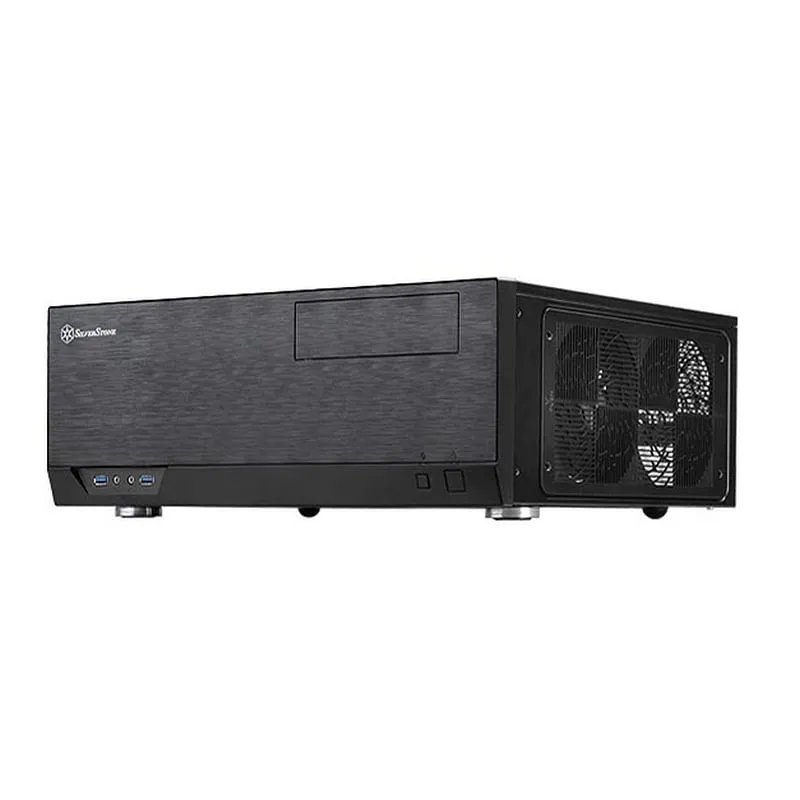 Silverstone Grandia GD09 Desktop Nero - immagine 1