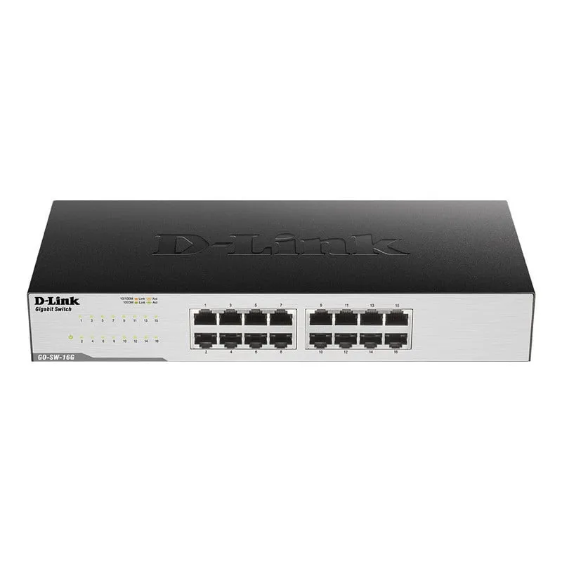 Switch Gigabit Ethernet D-Link GO-SW-16G - immagine 1