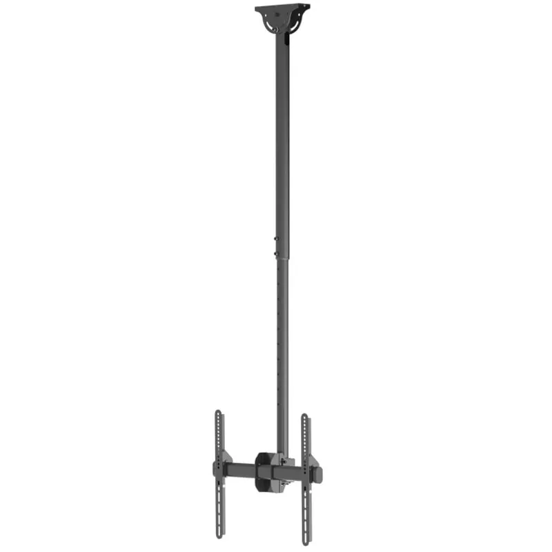 TooQ LPCE1155TSLI-B Supporto da soffitto girevole per monitor/TV 32"-55" Max 50Kg - immagine 1