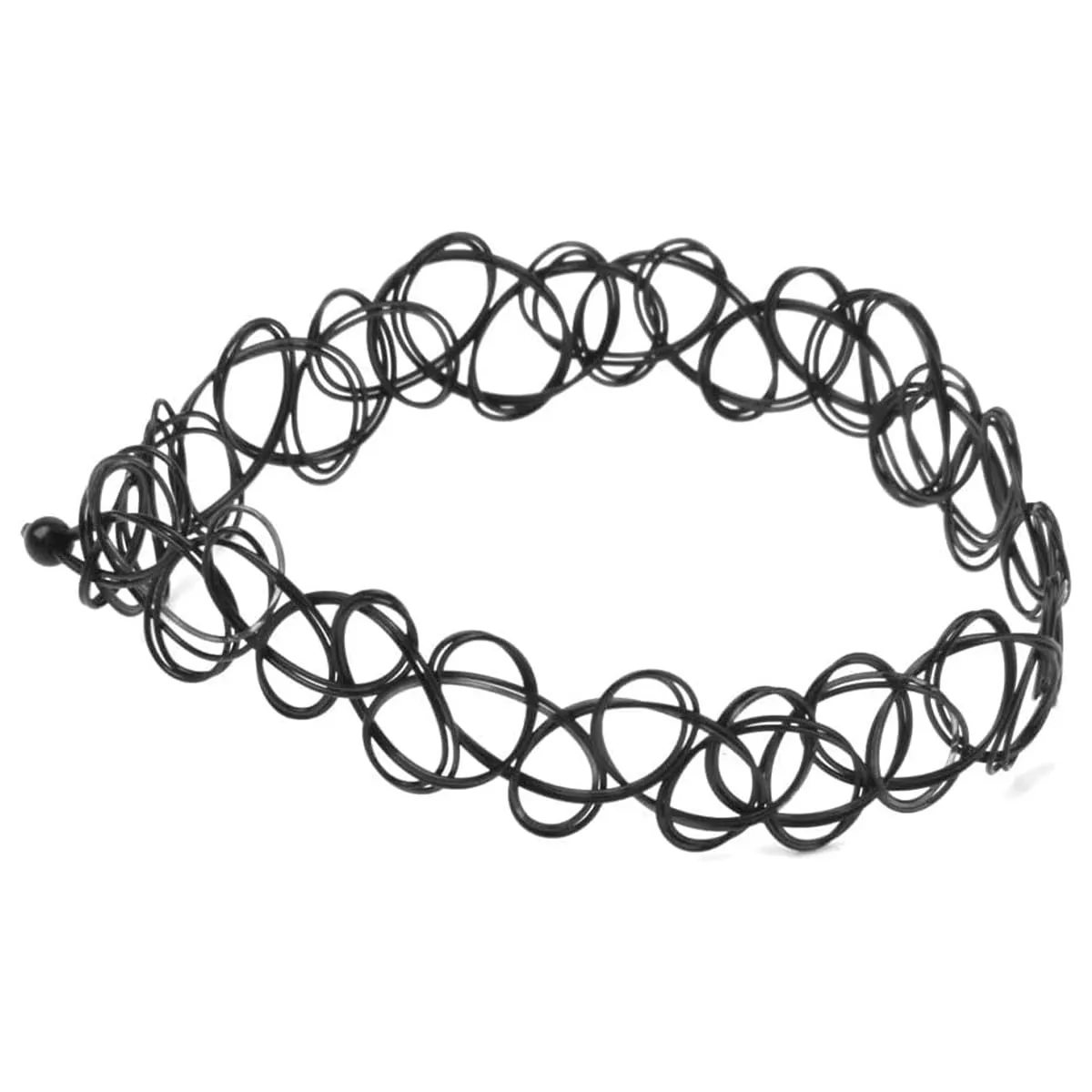 Sarini Set di collane per Tatuaggi, collane Elasticizzate, collari, bracciali, Anelli, per Uomo, Donna, Ragazza, Regalo - immagine 5