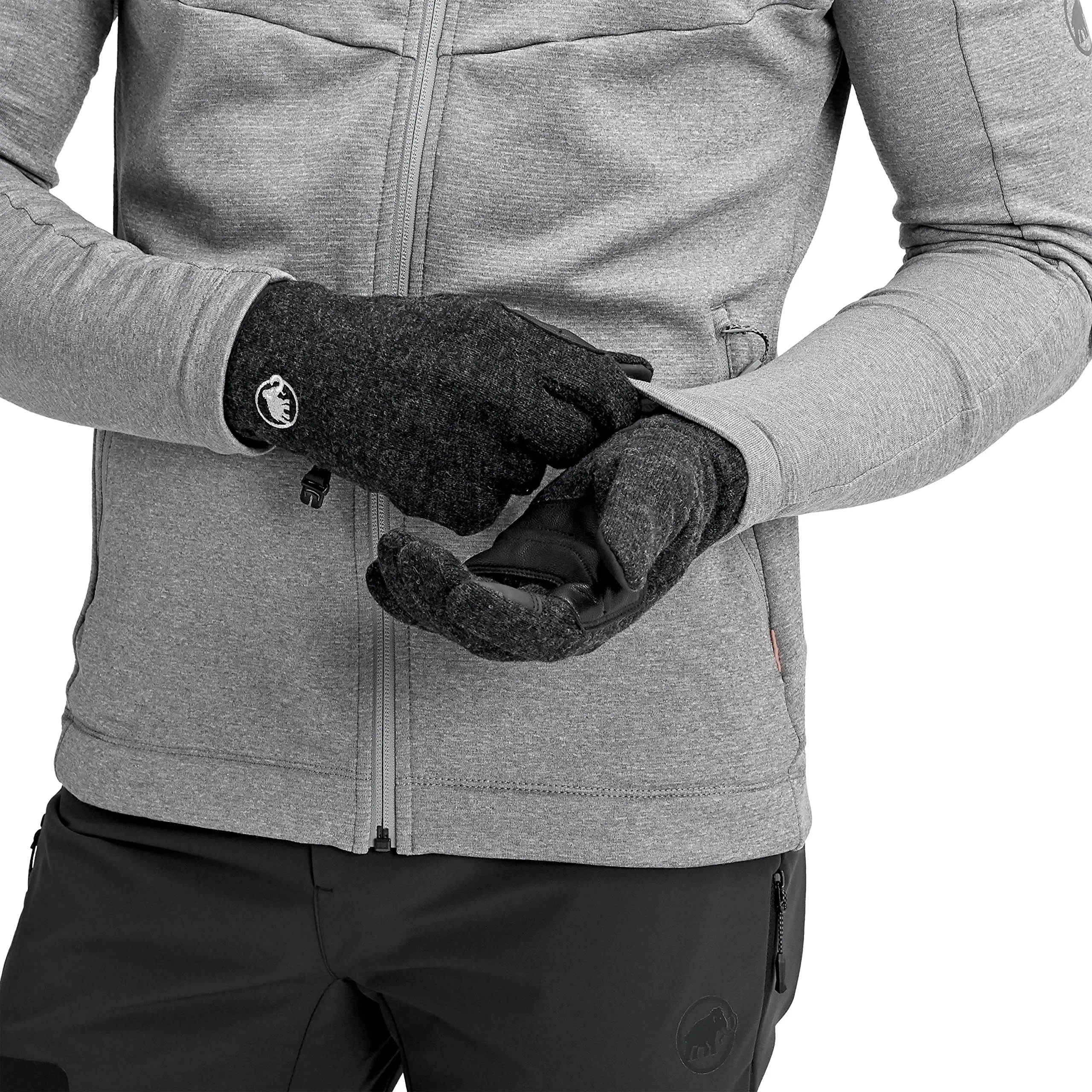 Mammut Guanto Passion, nero mélange, 8 - immagine 2