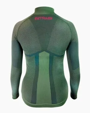 BITRABI Intimo Tecnico e Termico seconda Pelle Winter Ursus Lady, Maglia Tecnica Sportiva da Donna, Manica Lunga o Corta, Verde Militare, Design a Compressione (Manica Lunga, L/XL) - immagine 3