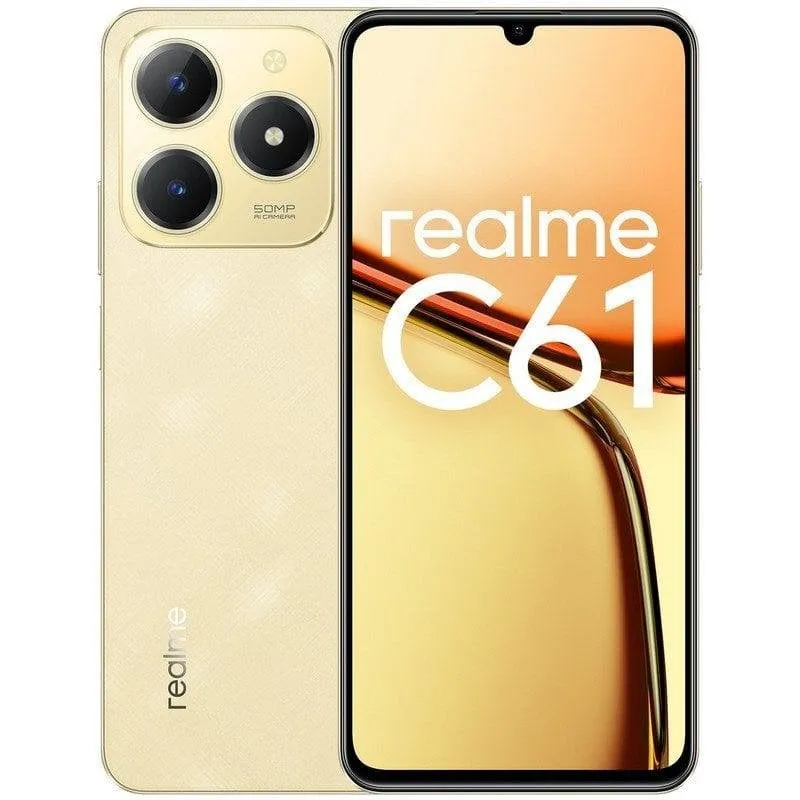 Realme C61 4G 6GB 256GB 6.74" Oro - immagine 1