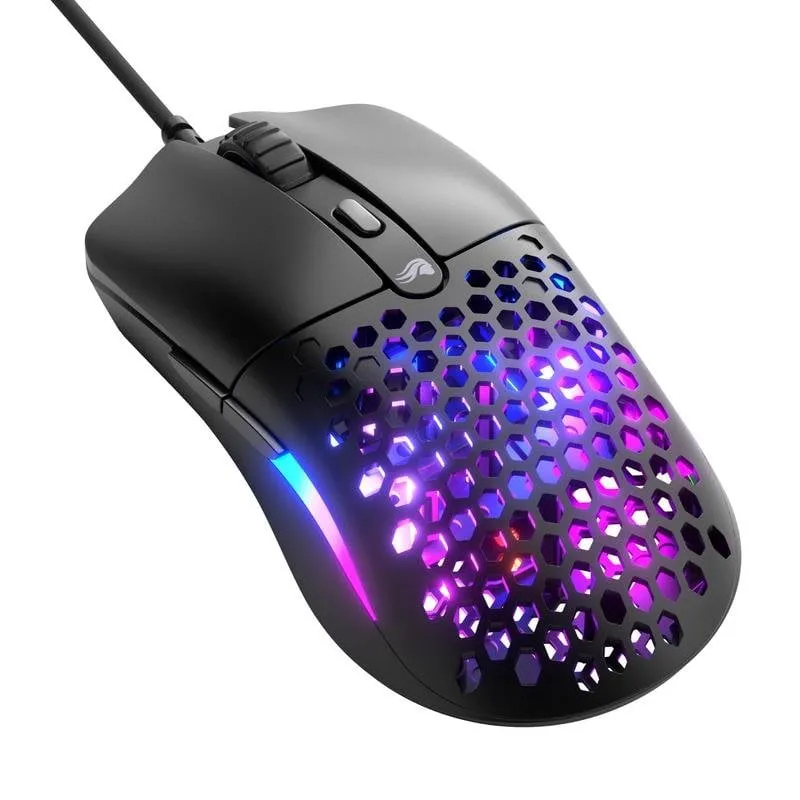 Ratón Glorious Model O Eternal USB 12000DPI Nero RGB 6 Pulsanti - immagine 1