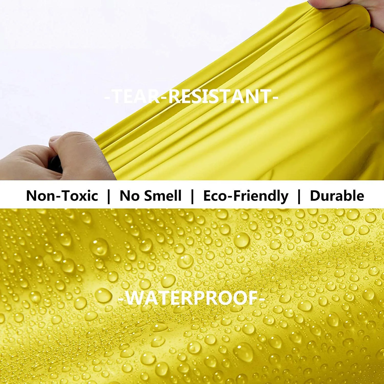 Besshopie, poncho impermeabile in etilene vinil acetato, riutilizzabile, unisex, lungo e trasparente, Donna, N9000 Iii, Medium - immagine 4
