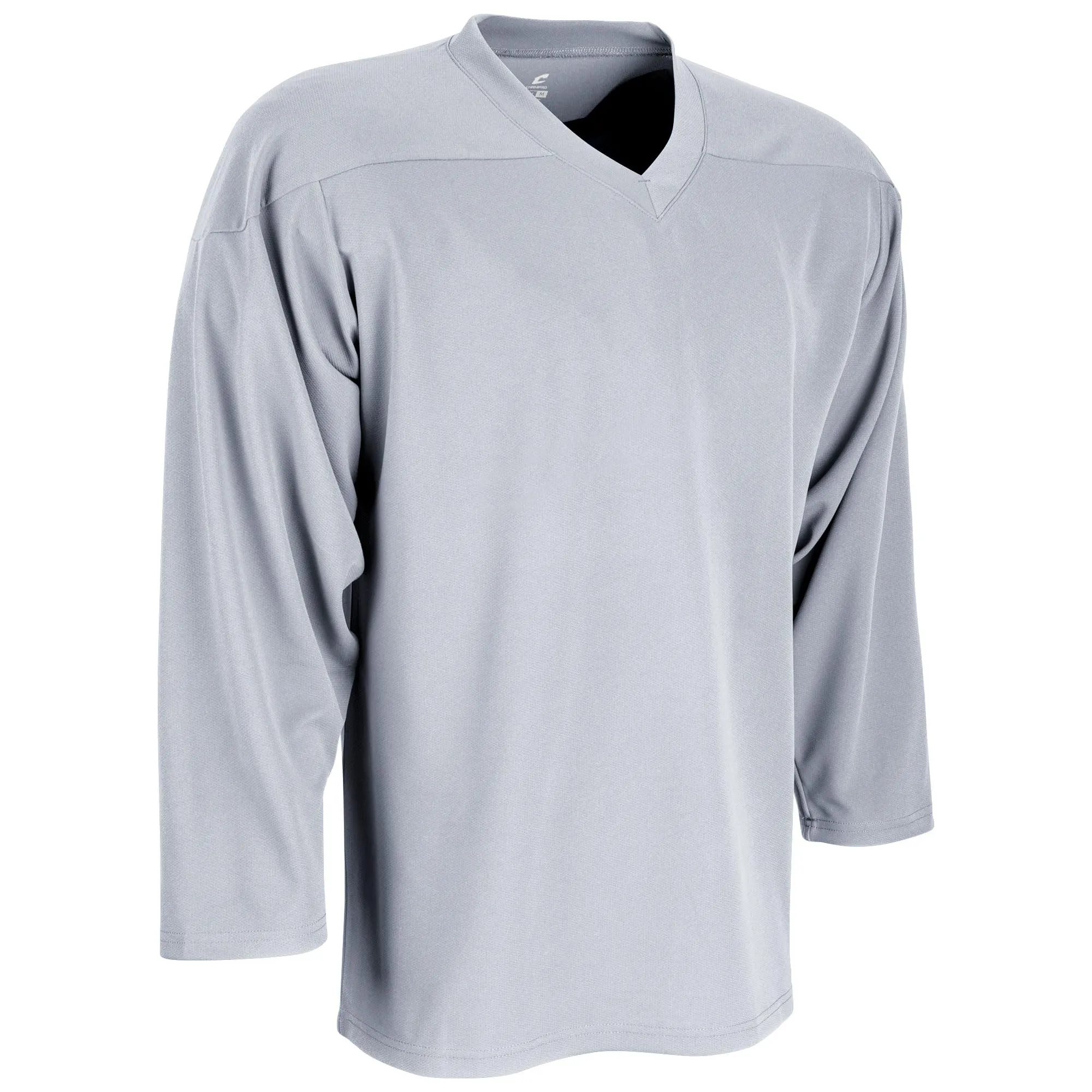Champro Jersey Faceoff-Maglia da Hockey in Poliestere, Argento, Medium Uomo - immagine 1