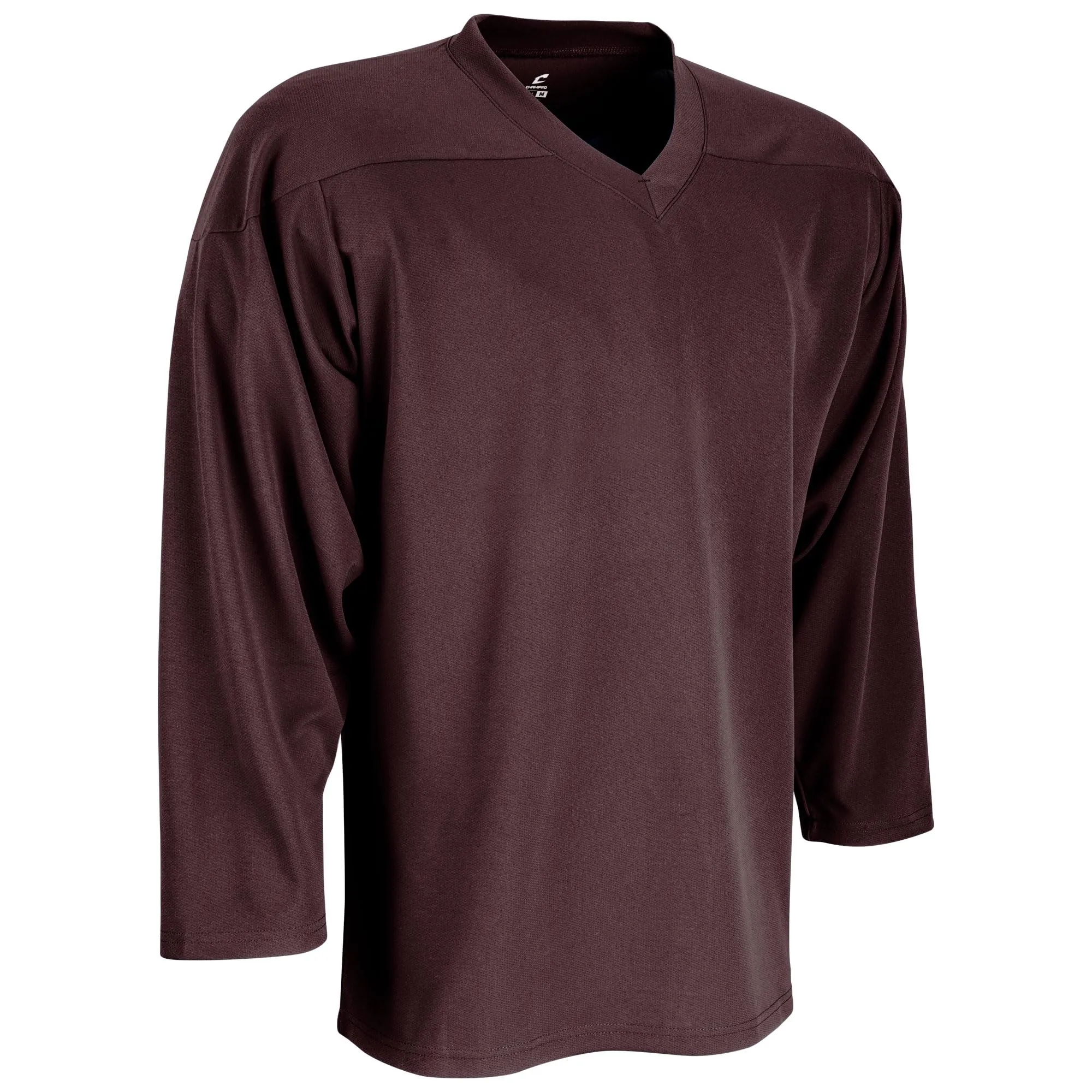 Champro Adult Jersey Faceoff - Maglia da Hockey in Poliestere, Unisex, Bordeaux, XL - immagine 1